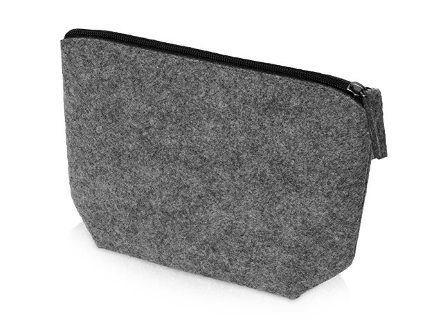 Косметичка Felt из RPET-фетра, серый для бизнеса