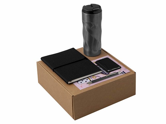 Набор «Firm» с блокнотом, ручкой и термокружкой для бизнеса