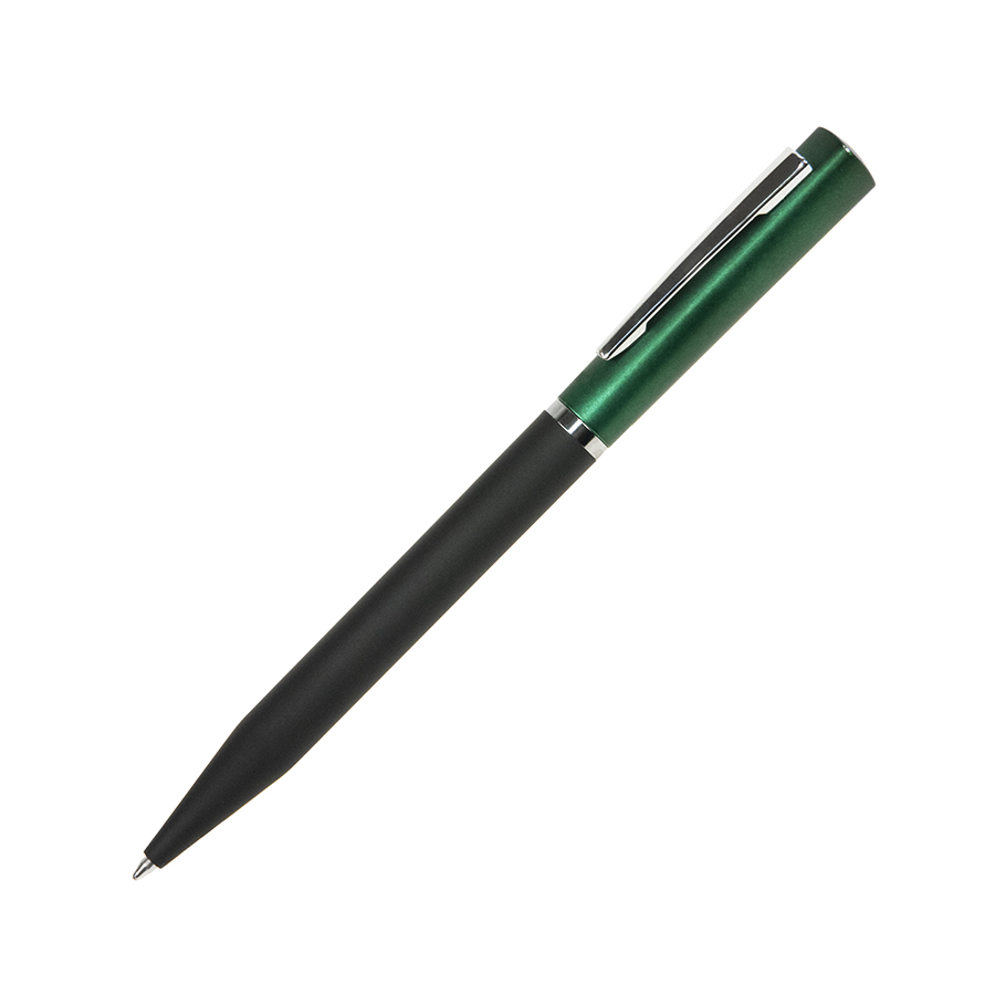 Ручка шариковая M1, пластик, металл, покрытие soft touch для бизнеса