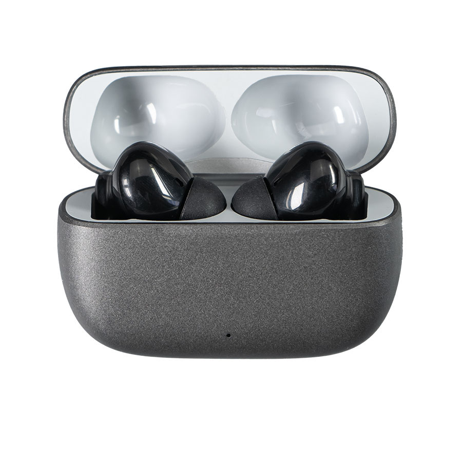 Наушники NEXA беспроводные с амбушюрами, металлический корпус, темно-серые для бизнеса
