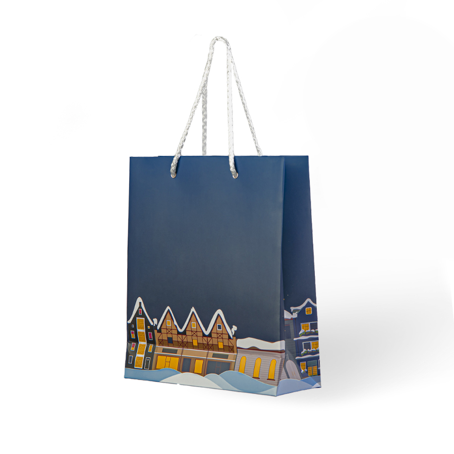 Пакет подарочный AESTHETIC,  24х9х28 см для бизнеса