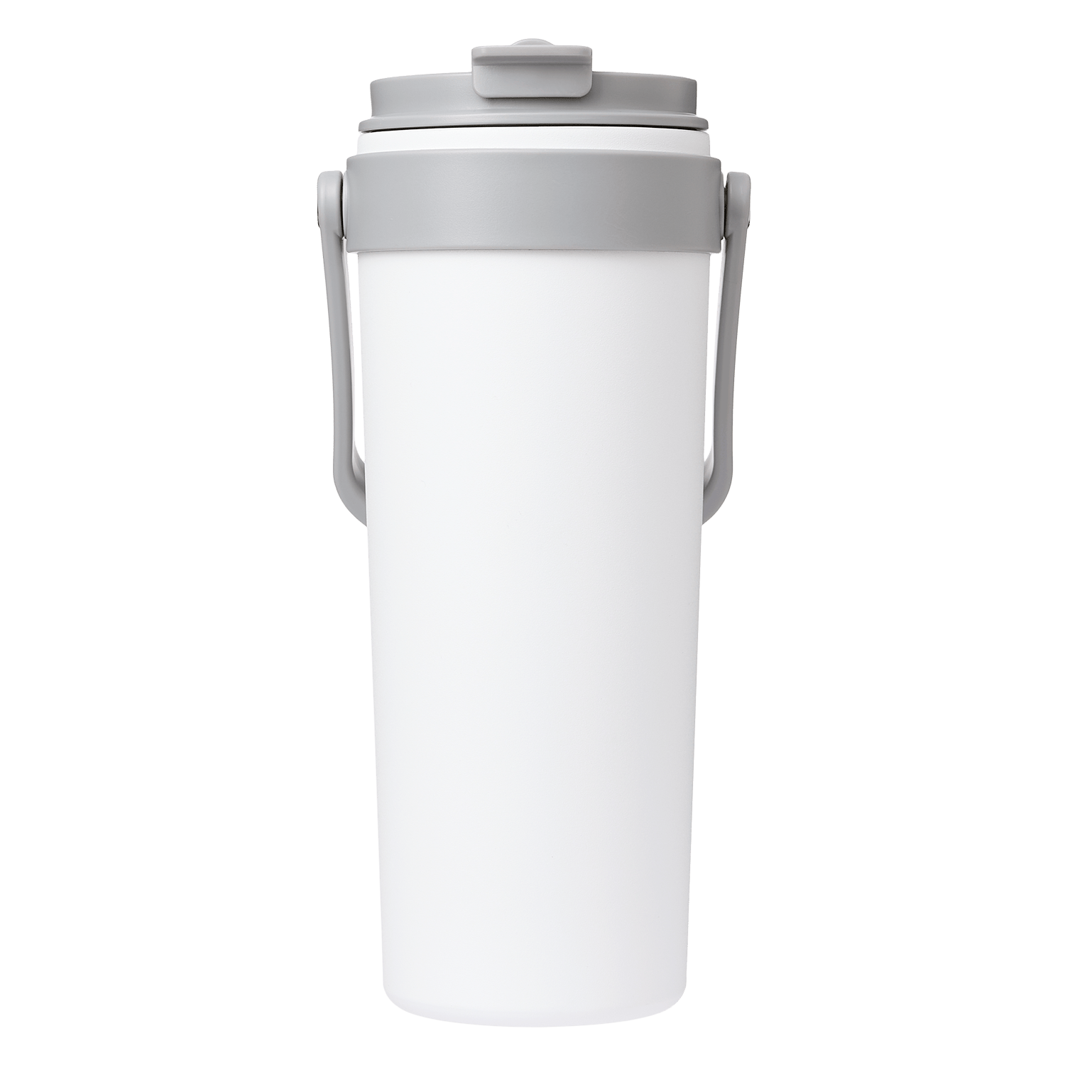 Термокружка вакуумная Solo, белая