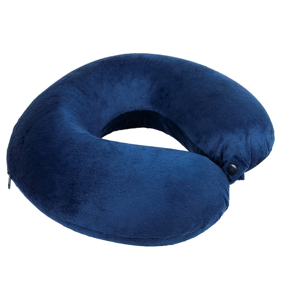 Подушка дорожная  "SOFT"; memory foam, микрофибра,серый для бизнеса