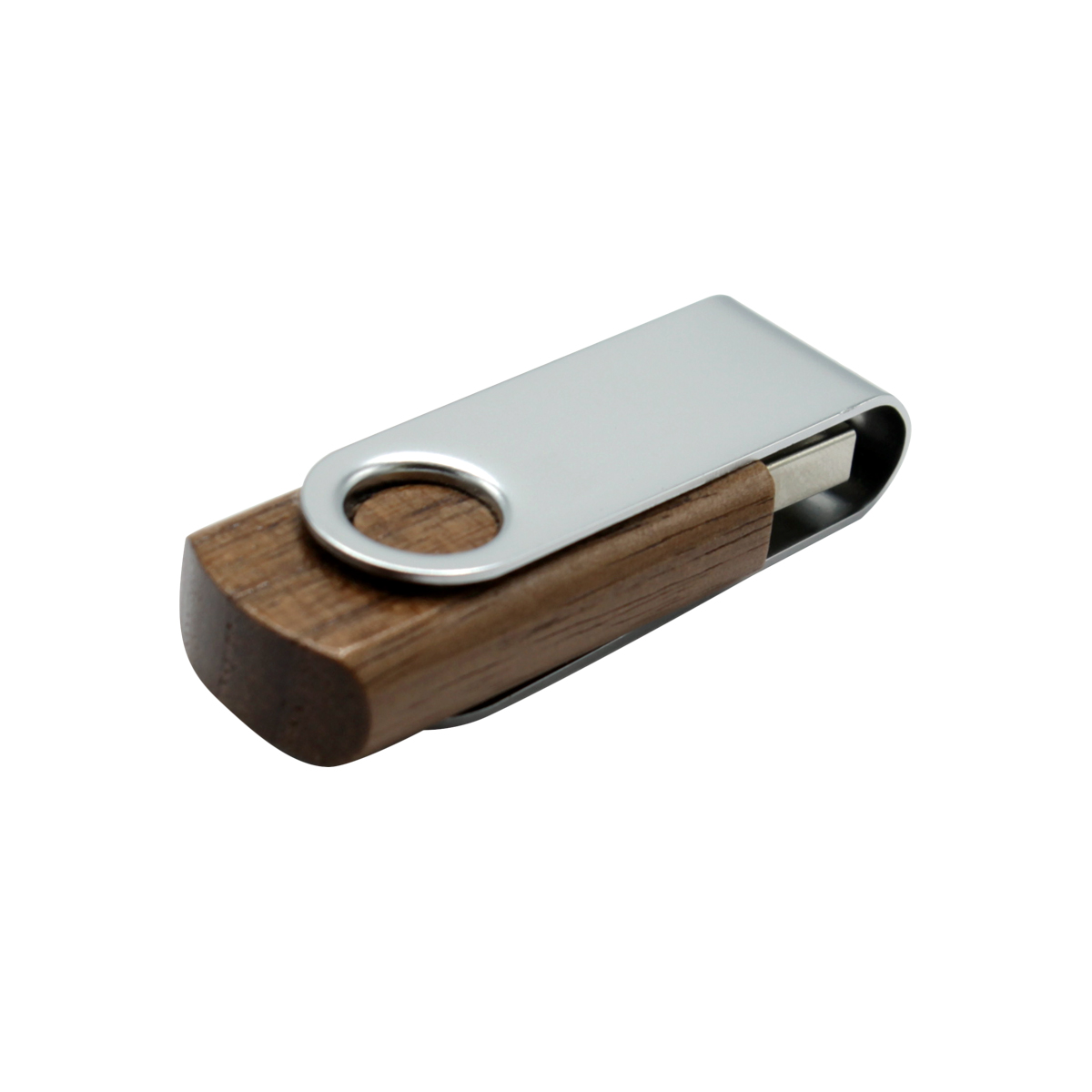 Флешка Twist wood 16 Гб wooden color для бизнеса