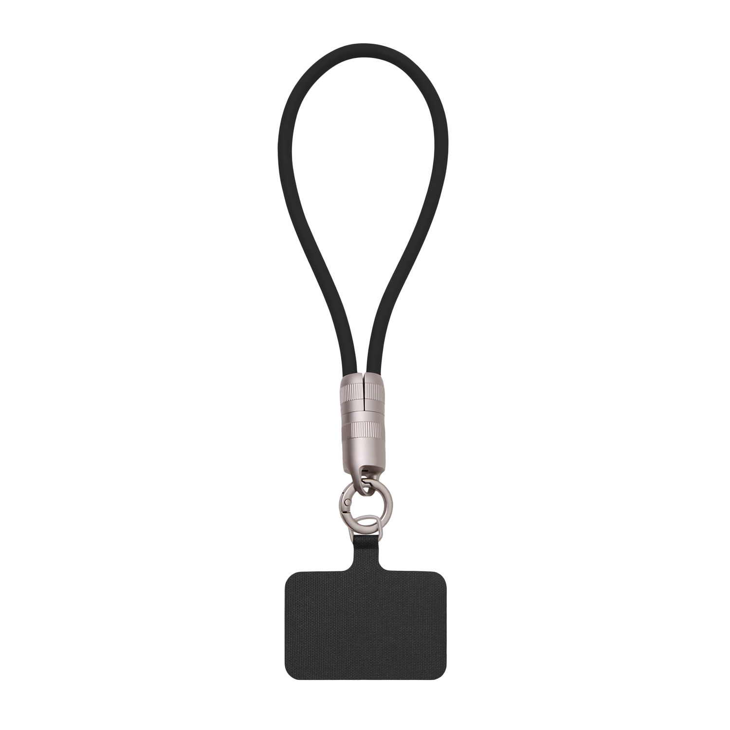 Кабель-ланьярд Корд (Cord), черный для бизнеса