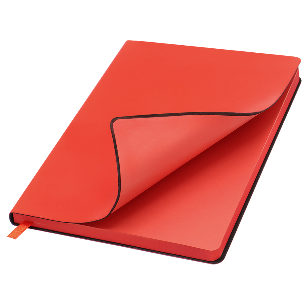 Блокнот A5 Beam в мягком переплёте, зелёный для бизнеса