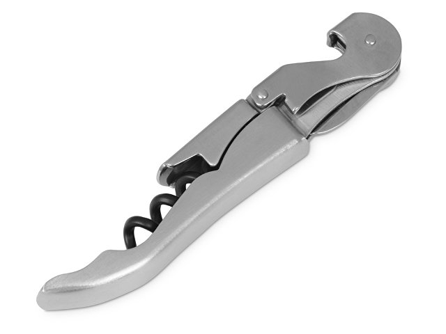 Нож сомелье из нержавеющей стали Pulltap's Inox, серебристый для бизнеса