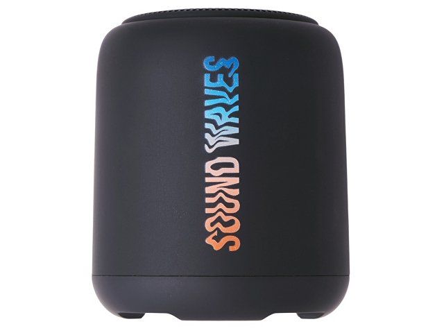Портативная колонка TWS "Steep", черный (уф печать)