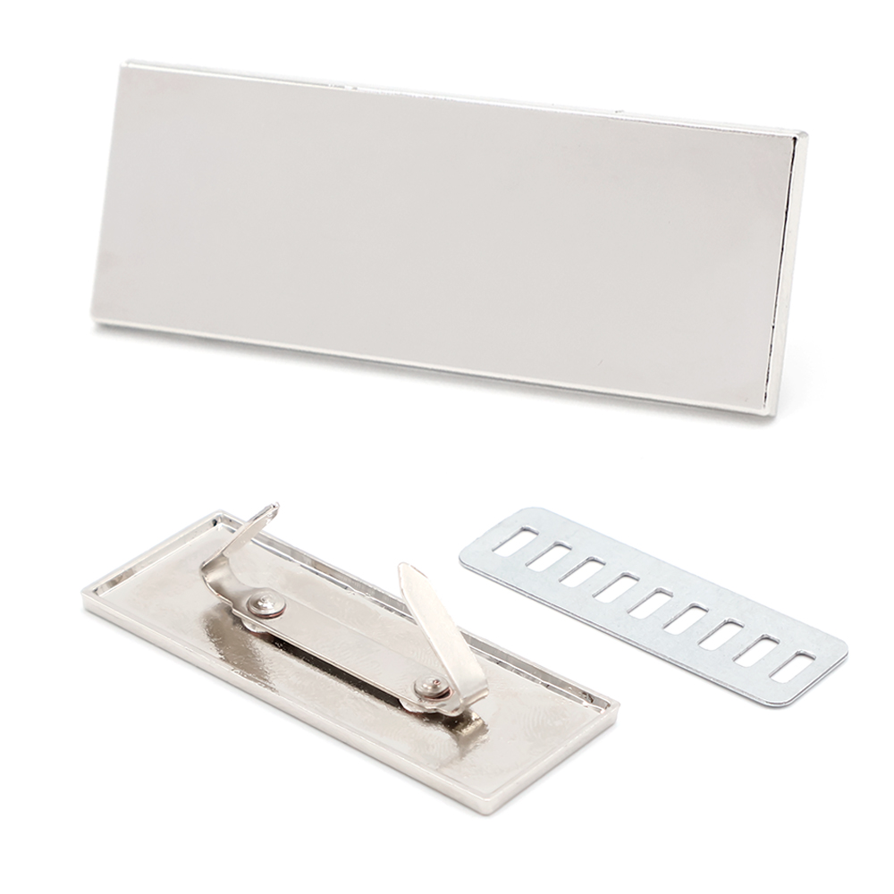 Шильд металлический (4,9*1,9 см) для бизнеса