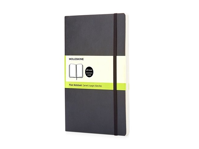 Записная книжка Moleskine Classic Soft (нелинованный), Pocket (9х14 см), черный для бизнеса