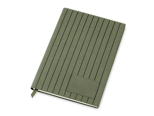 Блокнот А5 "Bradbury", гибкая обложка, 80 листов 80 гр/м2 FSC бумага, оливковый