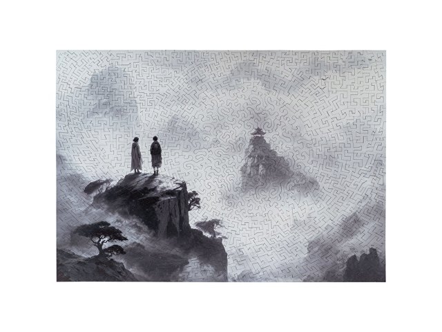 Деревянный пазл "Serenity" для бизнеса