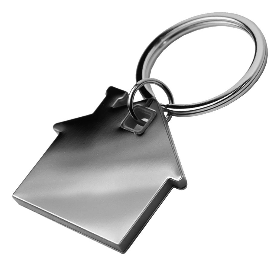 Брелок TONER HAUS; 4,1 x 3,7 x 0,5 см; черный, металл/пластик для бизнеса