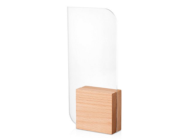 Награда из акрила с деревянным основанием "Valor" для бизнеса