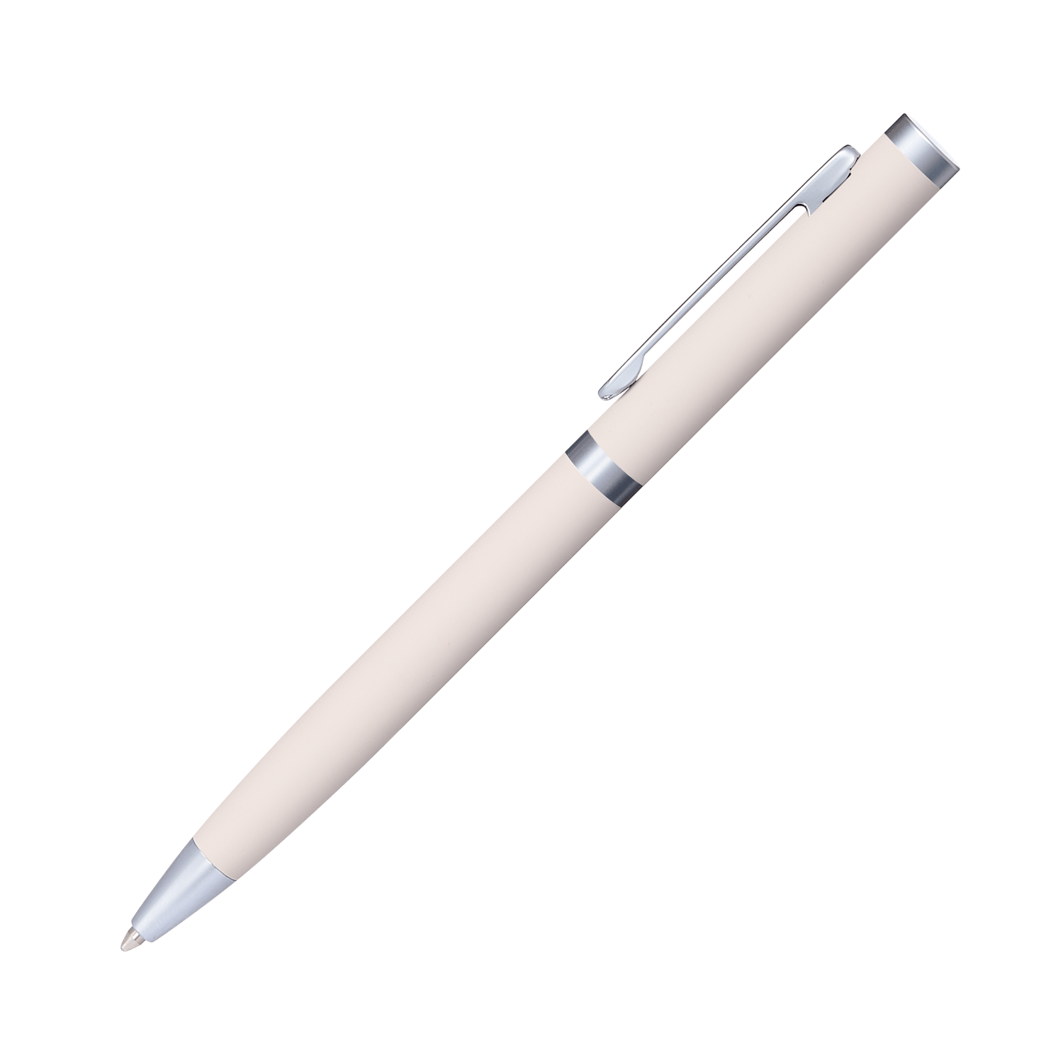 Шариковая ручка Нокс (Nox), бежевая для бизнеса