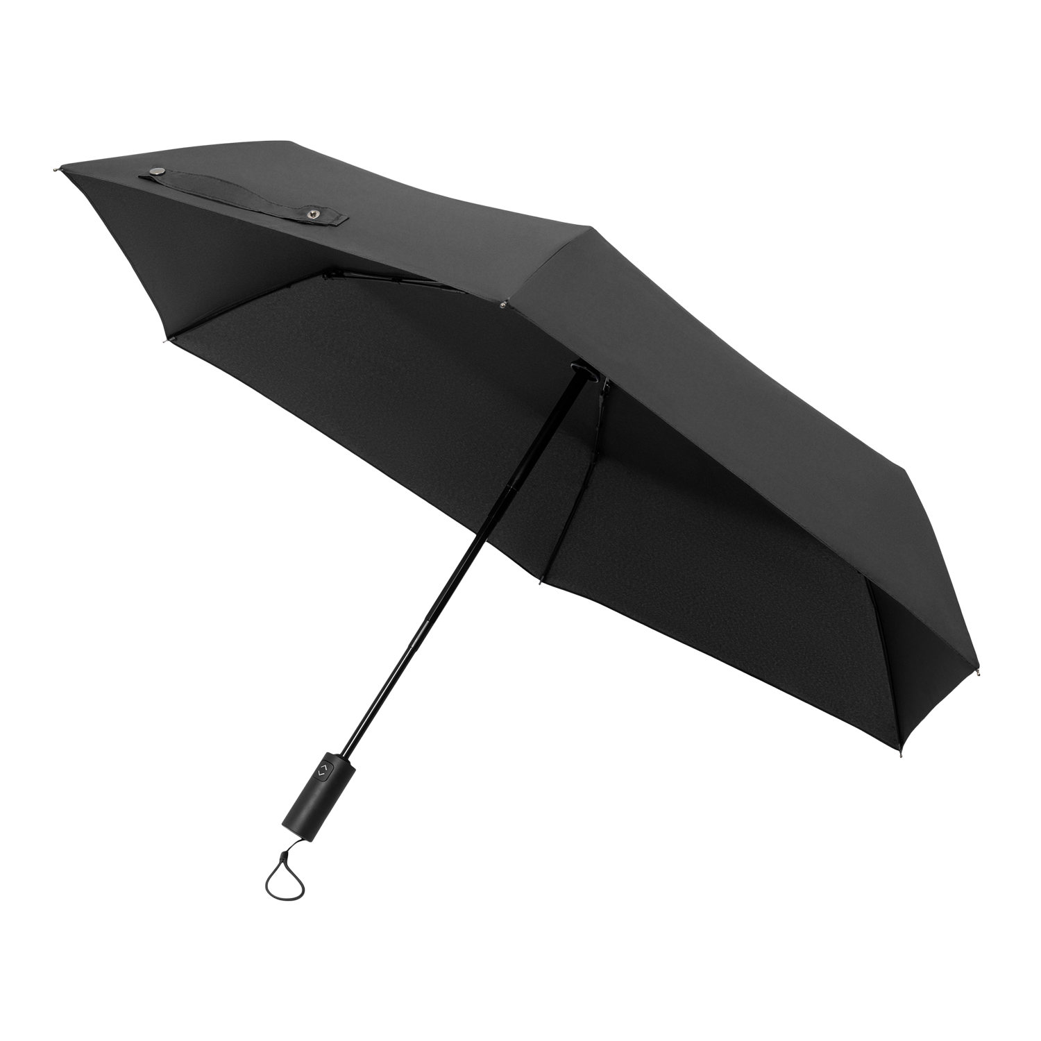 Зонт складной Филтон (Filton), черный с системой безопасности (Safety System) для бизнеса