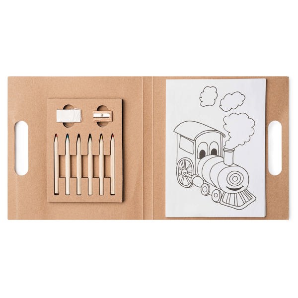 Набор RESOL из 6 карандашей в блокноте для бизнеса