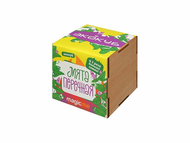 Набор для выращивания "Экокуб Magicme "Мята" для бизнеса