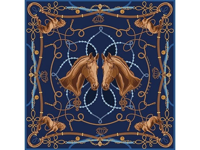 Платок «Конный клуб» для бизнеса