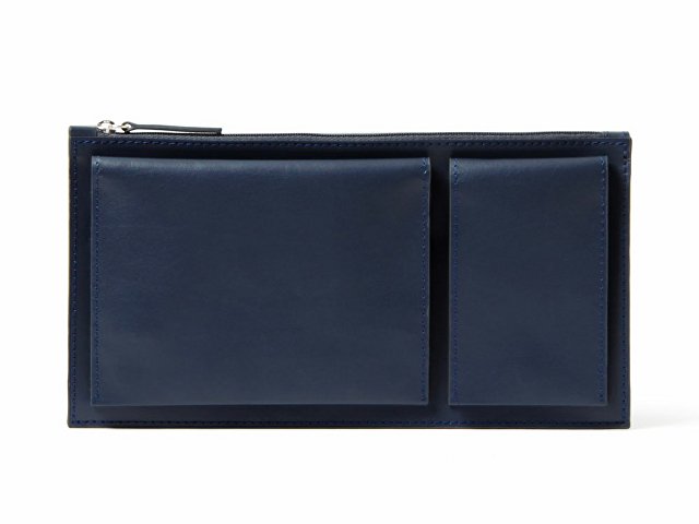 Тревел портмоне Flat, синий для бизнеса