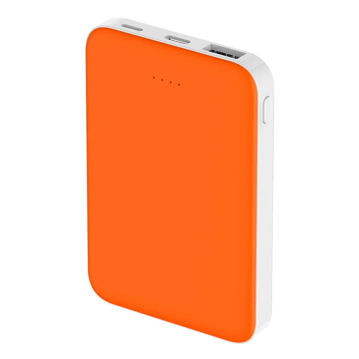 Внешний аккумулятор Fluffy, 5000 Mah, белый для бизнеса