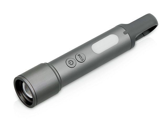 Фонарь аккумуляторный с регулируемым фокусом "Vortez", 9 режимов, 650 Лм