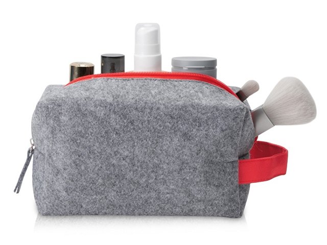 Косметичка из РПЕТ фетра с ручкой «Felt» для бизнеса