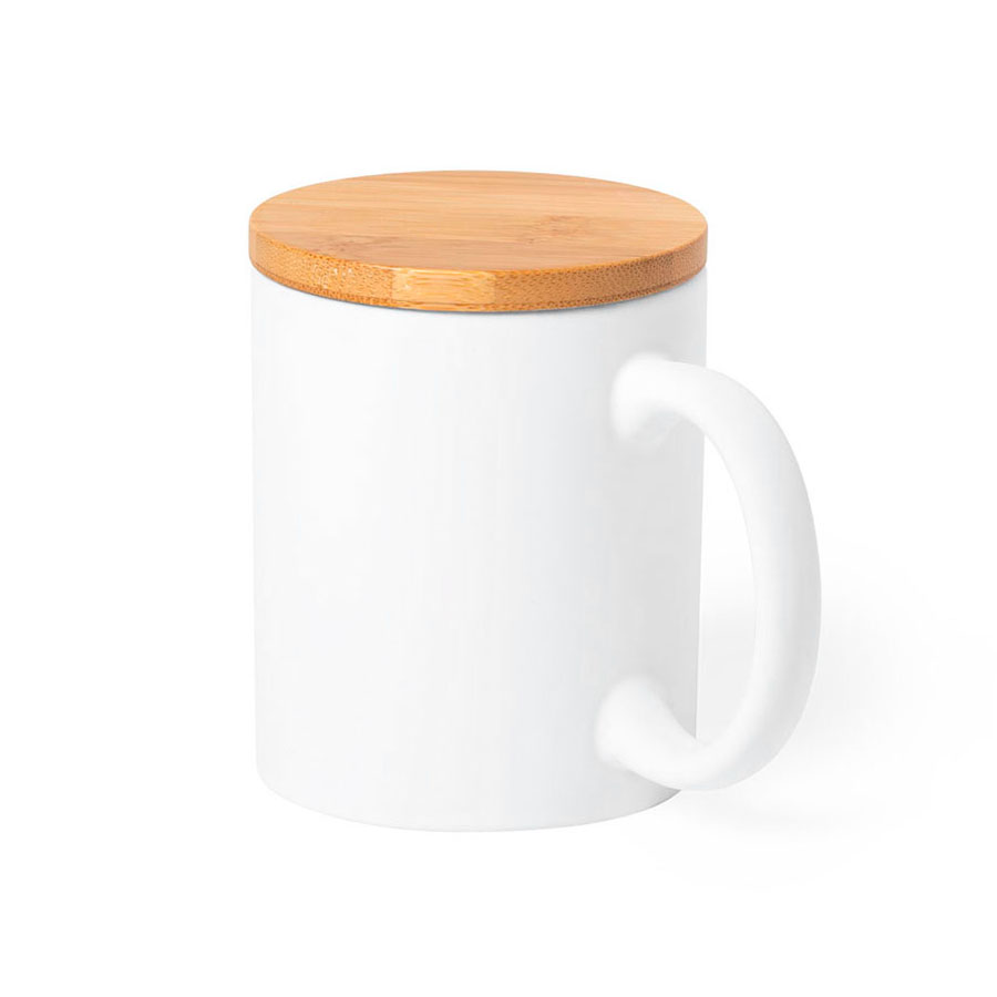 Кружка YOTEL, керамика, бамбук для бизнеса