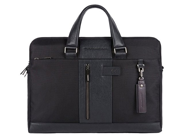 Сумка для ноутбука, Piquadro Brief, Черный для бизнеса