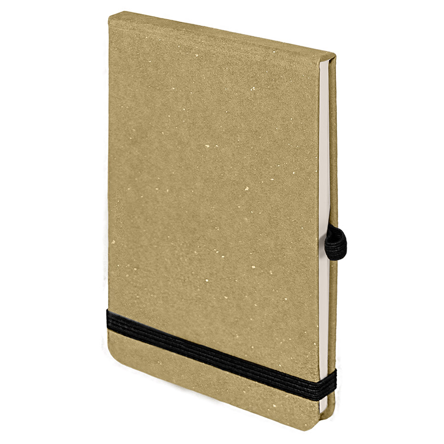 Блокнот MEMO, размер 90х140 мм,бежевый, блок в клетку для бизнеса