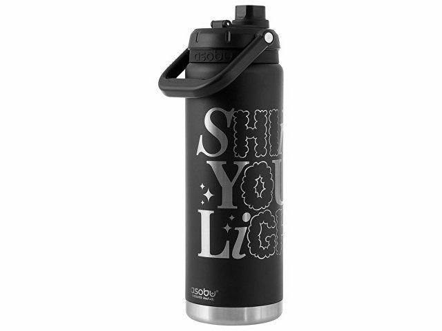 Вакуумный термос «Canyon Jug», 1430 мл, черный с гравировкой