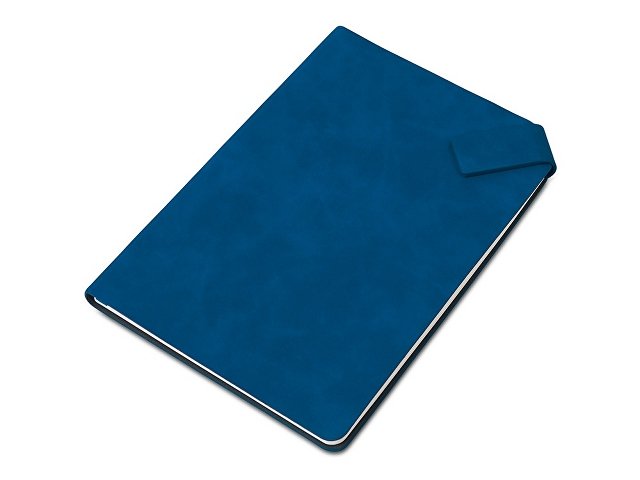 Блокнот А5 с магнитным клапаном в гибкой обложке «Chaplin» для бизнеса