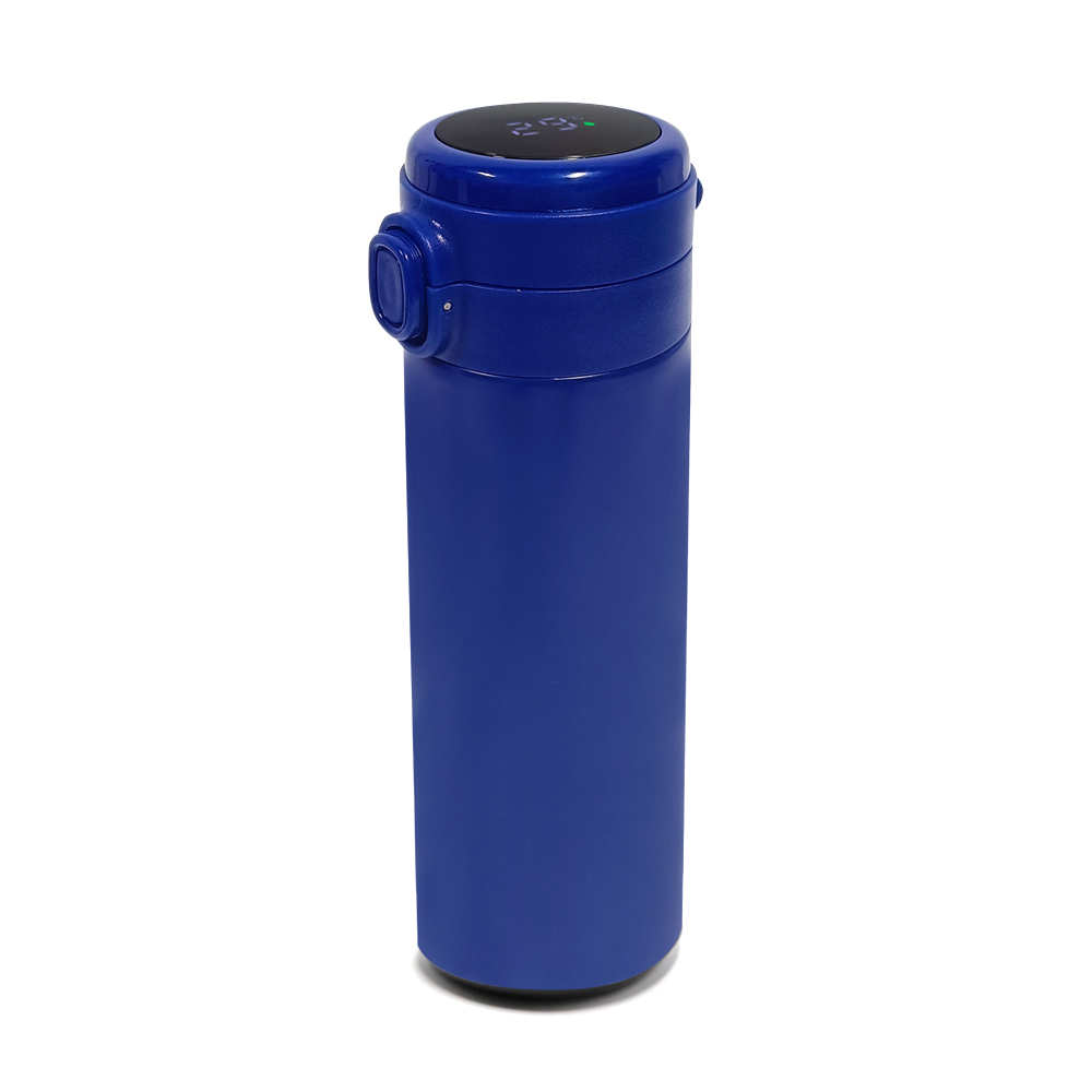 Термос Awangarda c дисплеем, черный для бизнеса