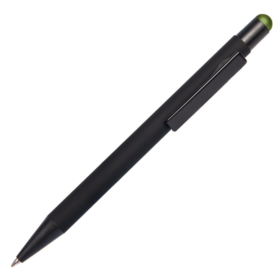 Ручка шариковая FACTOR BLACK со стилусом для бизнеса