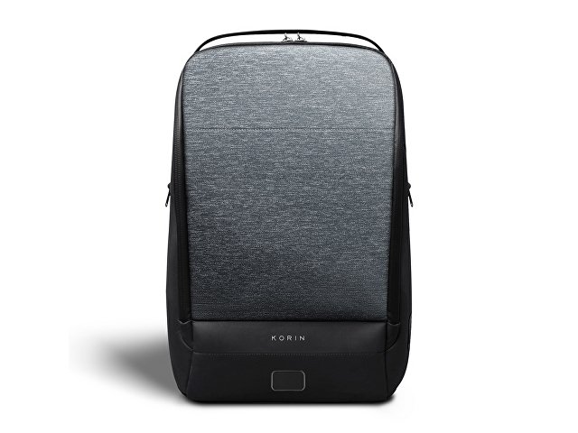 Антикражный рюкзак FlexPackPro для ноутбука 15.6", серый/черный для бизнеса