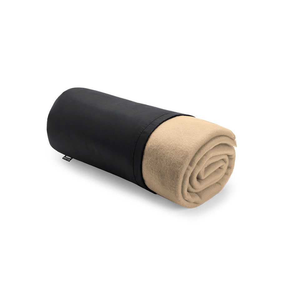 Плед KAYLA, 120x150 см, полиэстер RPET для бизнеса