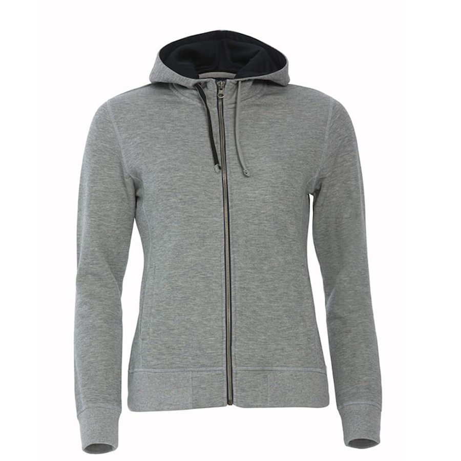 Толстовка женская CLASSIC HOODY FULL ZIP 300 для бизнеса