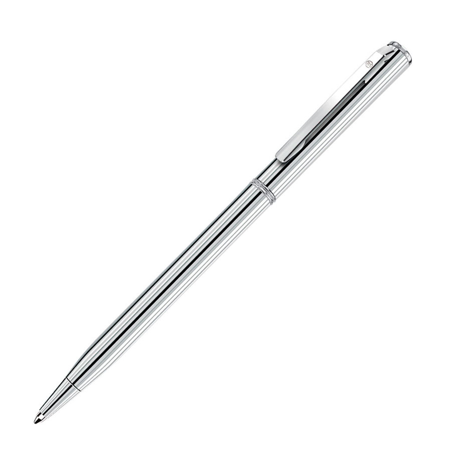 Ручка шариковая SLIM SILVER для бизнеса