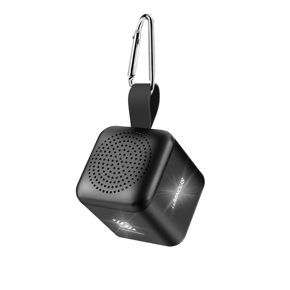 Bluetooth колонка Slaigo mini, стерео TWS, черный для бизнеса