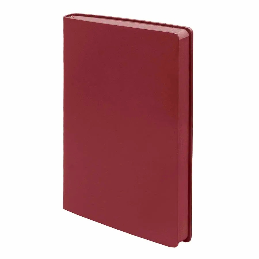 Бизнес-блокнот LADY, формат А5, бордовый, блок в клетку для бизнеса