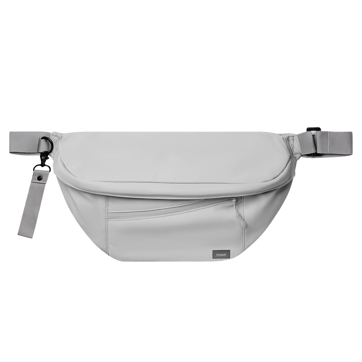 Сумка через плечо (cross body) Бостон (Boston), серая для бизнеса