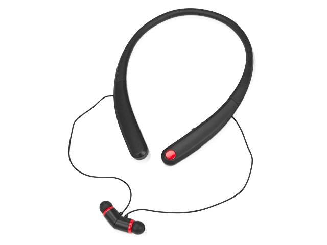 Беспроводные наушники с микрофоном «Soundway», черный/красный для бизнеса