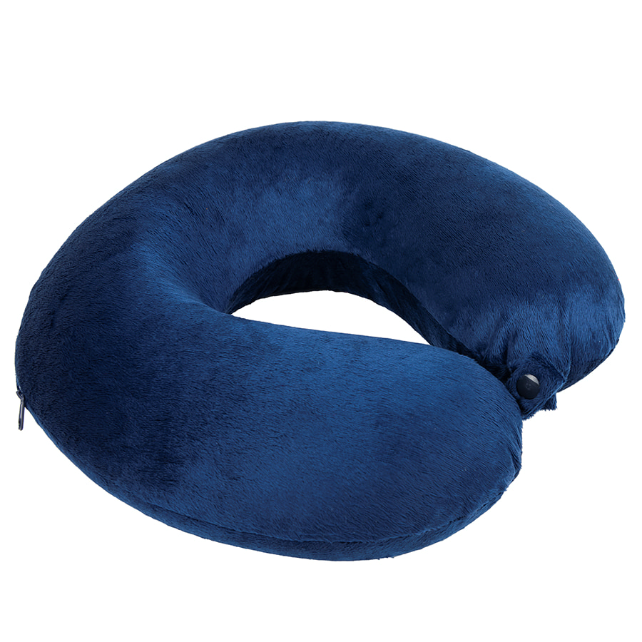 Подушка дорожная  "SOFT"; memory foam, микрофибра,серый для бизнеса