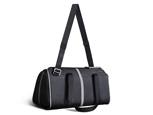 Спортивная сумка FlexPack Gym, серый для бизнеса