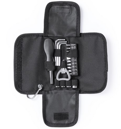 Набор инструментов CONGUS из 19 аксессуаров в чехле, сталь для бизнеса