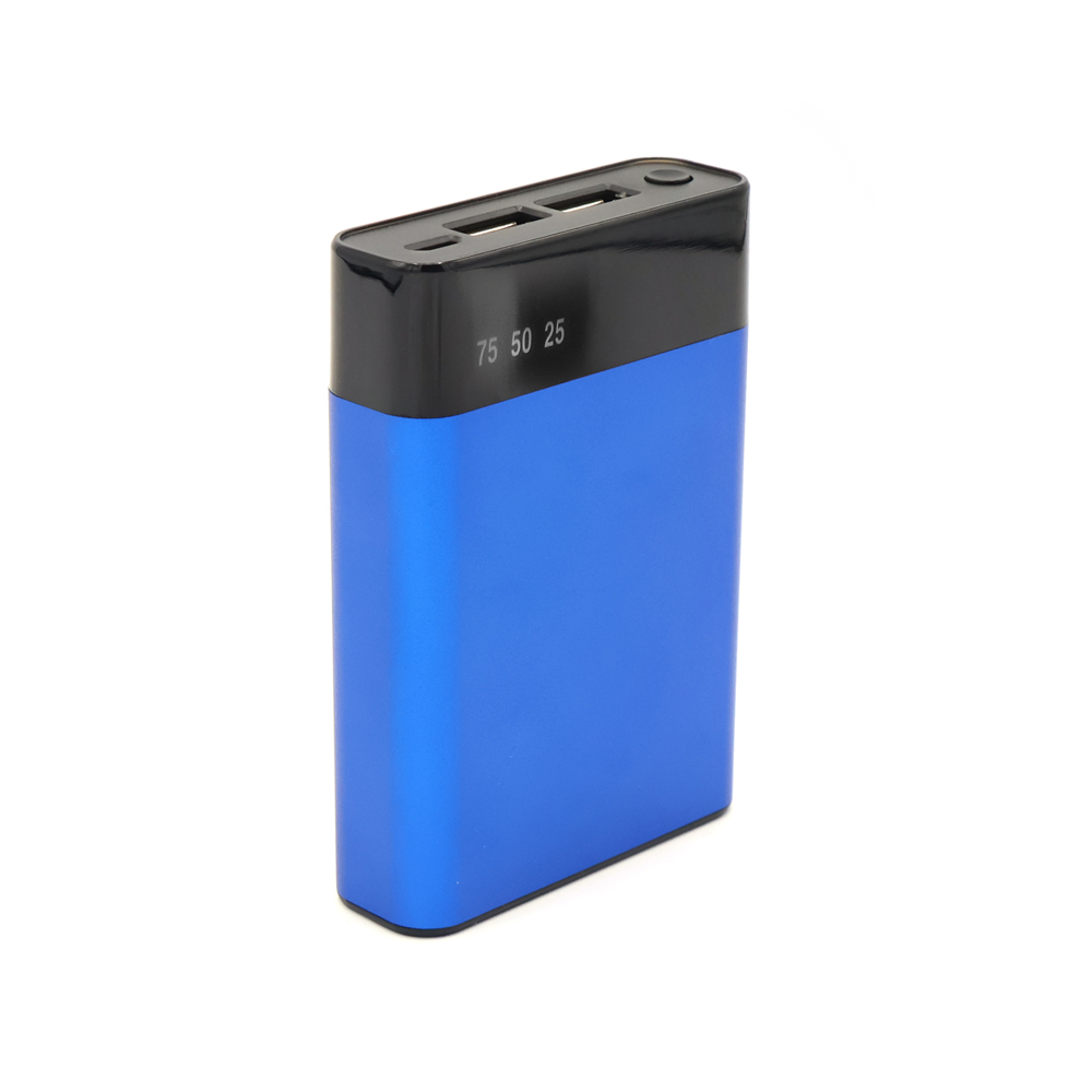 Внешний аккумулятор в металлическом корпусе Apria, 10000 mAh, черный для бизнеса