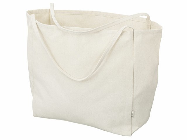 Шоппер-оверсайз Grossbag из переработанного хлопка 340 г, натуральный для бизнеса