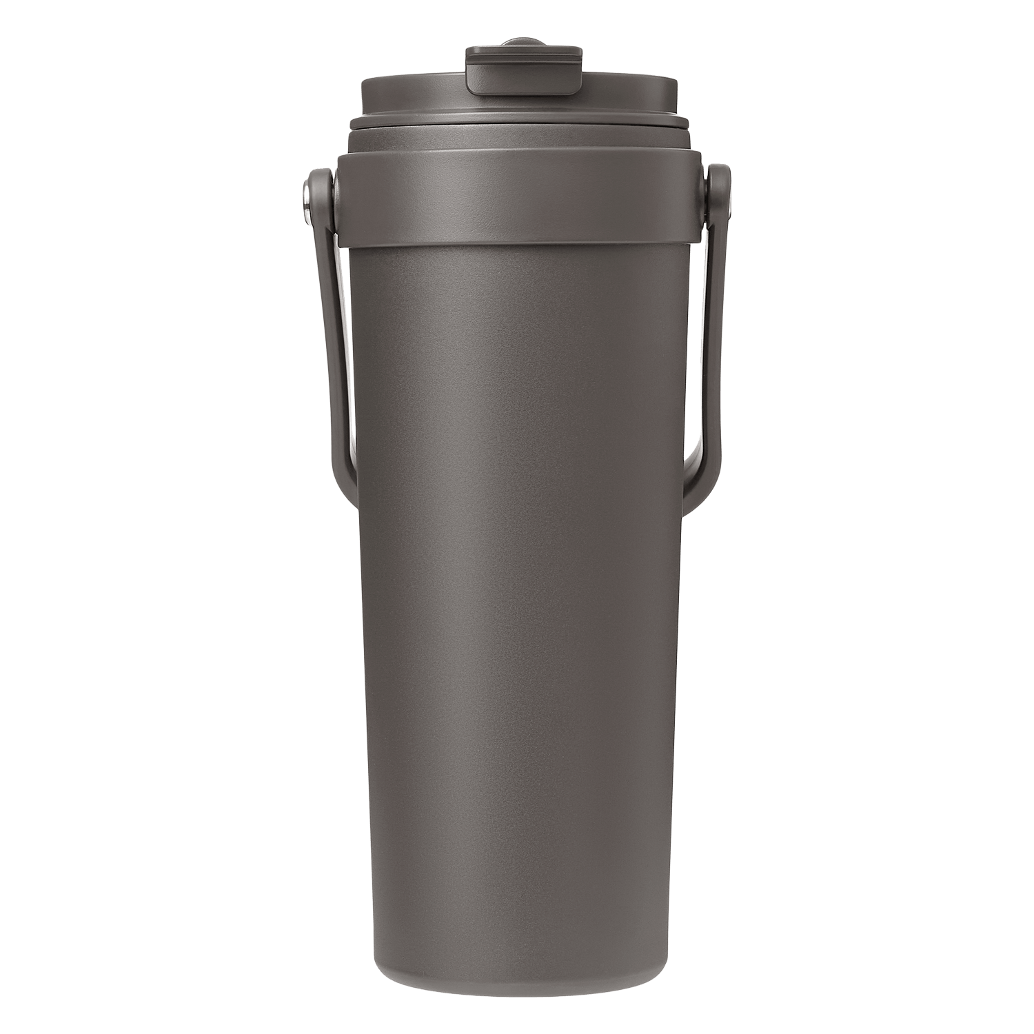 Термокружка вакуумная Solo, серая