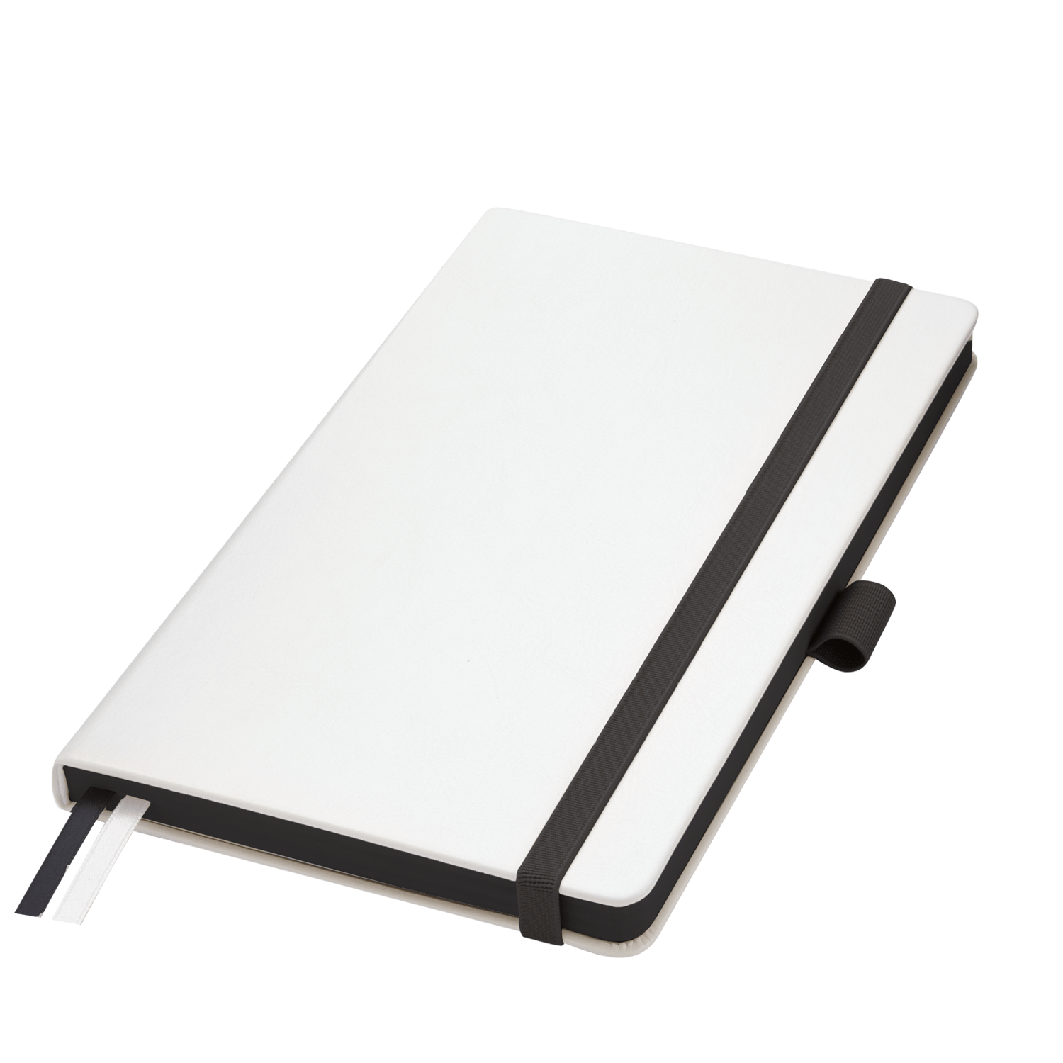 Ежедневник Арктик (Arctic) недатированный, белый/черный для бизнеса