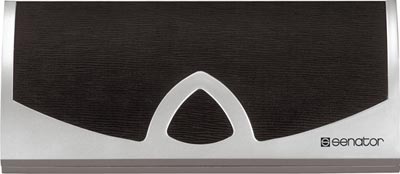 ET163  футляр серебрист/черный на 1-2 предмета (Senator) для бизнеса